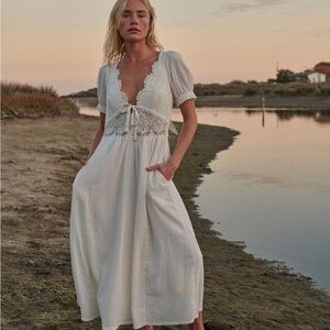 Free People | Dresses | Free People All You Need Is Lace White Midi Dress | Poshmark Free People | Dresses | Free People All You Need Is Lace White Midi Dress | Poshmark